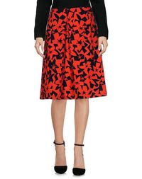 Юбка до колена JIL Sander Navy