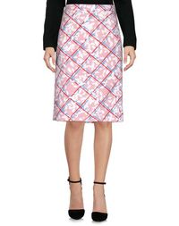 Юбка до колена JIL Sander Navy