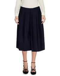 Юбка длиной 3/4 JIL Sander Navy