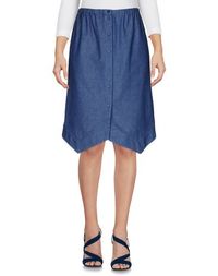 Джинсовая юбка JIL Sander Navy