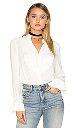 Топ ruffle pintuck all shook up - Free People