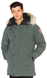 Парка с оборкой из меха койота carson - Canada Goose