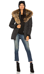 Akiva asiatic raccoon fur and rabbit fur coat - Mackage