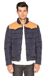 Pelam leather yoke down jacket - Penfield