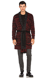 Cardigan with shawl collar and fringes - Scotch &amp; Soda