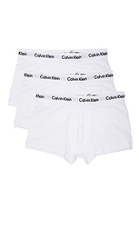 Набор из 3 стрейчевый хлопковых трусов низкой посадки - Calvin Klein Underwear