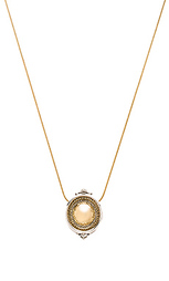 Scutum pendent necklace - House of Harlow 1960