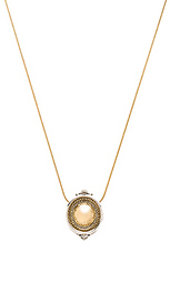 Scutum pendent necklace - House of Harlow 1960