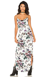 Sanders satin slip maxi dress - Ganni