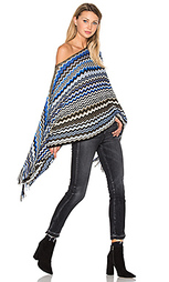 Пончо с зигзагообразным подолом - Missoni