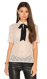 Lace tie neck top - The Kooples