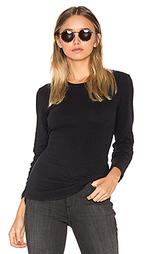 Brushed jersey long sleeve tee - James Perse