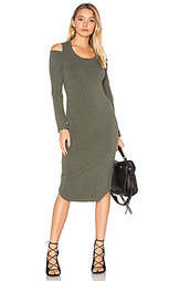 Shoulder cut out dress - MONROW