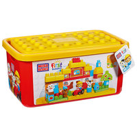 Игровой набор "Большая ферма", First Builders, MEGA BLOKS