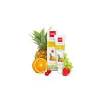 Детская укрепляющая зубная паста Juicy с гидроксиапатитом кальция, Тутти-Фрутти, Splat