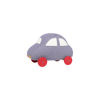 Мягкая игрушка "Автомобиль на колесиках&#13;", 29см, Trousselier