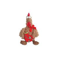 Петух новогодний, бежевый, 22 см, Fluffy Family