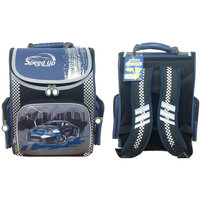 Ранец школьный, SPEED UP, 36х28х16см, 3 кармана Silwerhof