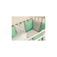 Постельное белье Дамаск 3 пред., byTwinz, мята
