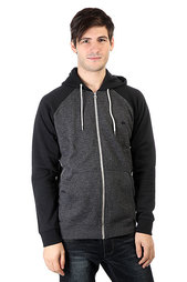 Толстовка классическая Quiksilver Everydayzip Dark Grey Heather