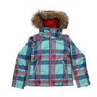 Куртка детская Roxy Jetty Ski Daya Plaid Blue Radi