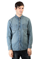 Рубашка Quiksilver Heat Melt Medium Blue
