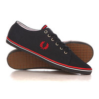 Кеды кроссовки низкие Fred Perry Kingston Twill Black
