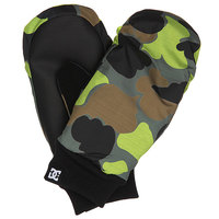 Варежки сноубордические детские DC Flag Mitt Camouflage Lodge You