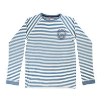 Лонгслив детский Quiksilver Fineatstripeyth Captains Blue