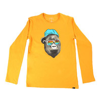 Лонгслив детский Quiksilver Lsclteytkongbus Golden Glow