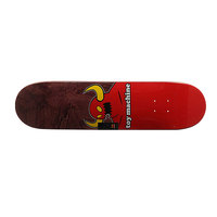 Дека для скейтборда для скейтборда Toy Machine Monster Medium Red/Burgundy 31 x 7.75 (19.7 см)