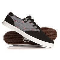 Кеды кроссовки низкие DVS Whitmore Black Chambray