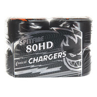 Колеса для скейтборда для скейтборда Spitfire Hd Charger Cnl Black 80A 58 mm