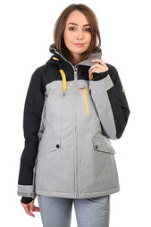Куртка женская Roxy Wildlife Mid Heather Grey