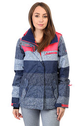 Куртка женская Roxy Rx Jetty Blo Hugestrip Blue Print