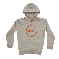 Толстовка кенгуру детская Quiksilver Biglogohoodyout Light Grey Heather