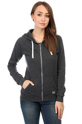 Толстовка классическая женская Billabong Essential Zip Black