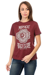 Футболка женская Billabong Franky Mystic Maroon