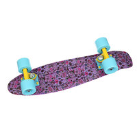 Скейт мини круизер Union Plum Skull Faces Purple/Multi 6 x 22.5 (57 см)