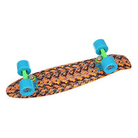 Скейт мини круизер Union Neon Orange Brushstrokes Orange/Black/Grey 6 x 22.5 (57 см)