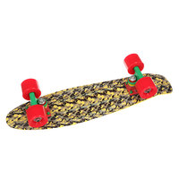 Скейт мини круизер Union Jah Brushestrokes Yellow/Grey/Black 6 x 22.5 (57 см)