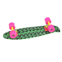 Скейт мини круизер Union Neon Frog Brushstrokes Green/Black/Grey 6 x 22.5 (57 см)