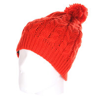 Шапка с помпоном Quiksilver Planter Beanie Poinciana