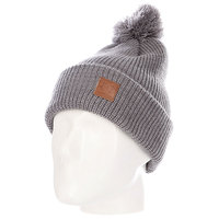 Шапка с помпоном DC Guetto Bird Heather Grey