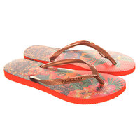 Вьетнамки женские Havaianas Tropical Orange/Multi