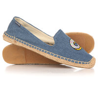 Слипоны женские Soludos Jason Polan For Soludos Collaboration Donut Vintage Denim