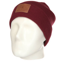 Шапка женская DC Label Cordovan Red
