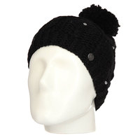 Шапка женская Roxy Shootstarbeanie True Black