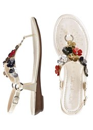 Сандалии (кремовый с принтом) Bonprix