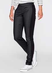 Брюки дизайна Maite Kelly с покрытием (черный) Bonprix